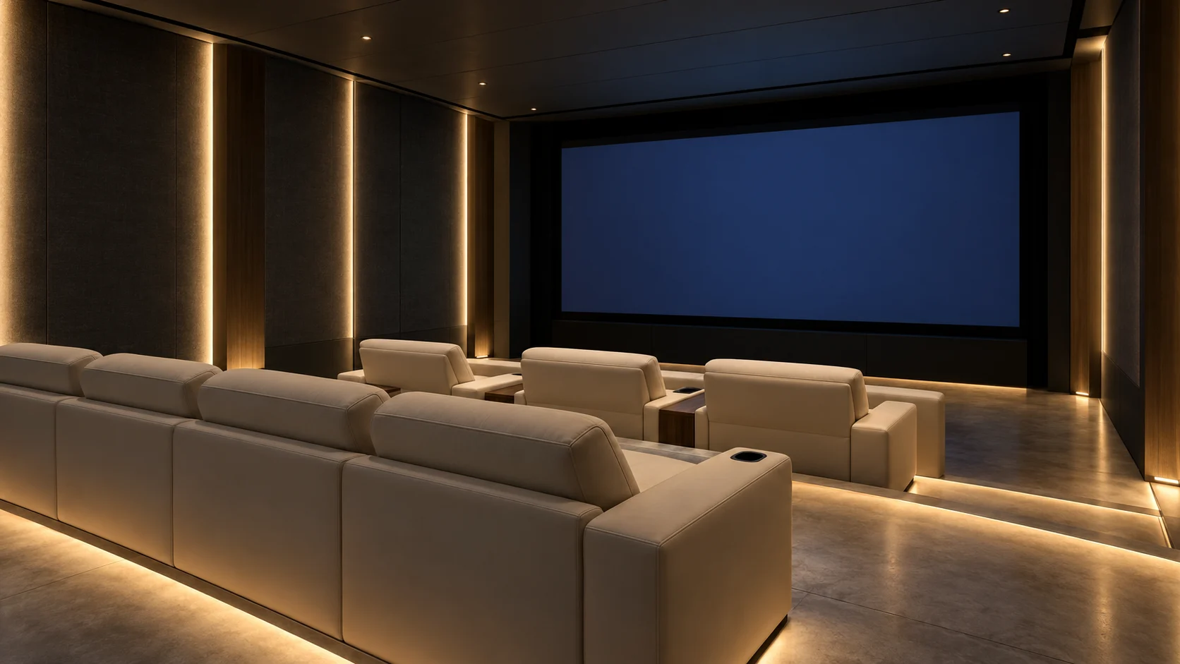 Concept rendering for Home theater